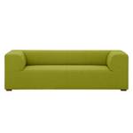 Sofa Seed (3-Sitzer) Webstoff Stoff Ramira: Limette