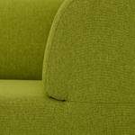 Sofa Seed (3-Sitzer) Webstoff Stoff Ramira: Limette