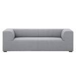 Sofa Seed (3-Sitzer) Webstoff Stoff Ramira: Silber