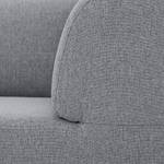 Sofa Seed (3-Sitzer) Webstoff Stoff Ramira: Silber