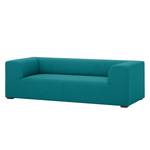 Sofa Seed (3-Sitzer) Webstoff Stoff Ramira: Türkis