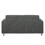 Sofa Selmer (2-Sitzer) Strukturstoff - Grau