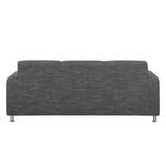 Sofa Selmer (3-Sitzer) Strukturstoff - Grau