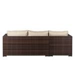 Lounge Set Paradise Lounge (inkl. Tisch) Polyrattan/Stoff Braun/Beige