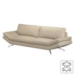 Sofa Sharon (2,5-Sitzer) Echtleder Beige Keine Funktion