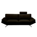 Sofa Sharon (3-Sitzer) Webstoff Dunkelbraun