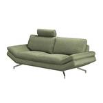 Sofa Sharon (3-Sitzer) Webstoff Webstoff - Grün