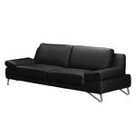 Sofa Silvano (2,5-Sitzer) Kunstleder Schwarz - Keine Funktion