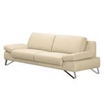 Sofa Silvano (2,5-Sitzer) Webstoff Beige Kopfstütze verstellbar