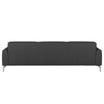 Sofa Sisto II (3-Sitzer) Echtleder Anthrazit