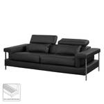 Sofa Skibsby (3-Sitzer) Kunstleder Schwarz