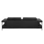 Sofa Skibsby (3-Sitzer) Kunstleder Schwarz