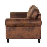 Sofa Sombrero (3-Sitzer) Antiklederlook Braun