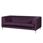 Sofa Sombret (2,5-Sitzer) Webstoff Aubergine