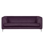 Sofa Sombret (2,5-Sitzer) Webstoff Aubergine