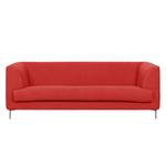 Sofa Sombret (2,5-Sitzer) Webstoff Webstoff - Karminrot