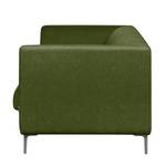Sofa Sombret (2,5-Sitzer) Webstoff Olivgrün