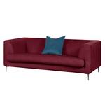 Sofa Sombret (2,5-Sitzer) Webstoff Zwetschge