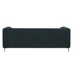 Sofa Sombret (2,5-Sitzer) Webstoff Schwarz