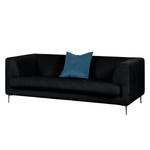 Sofa Sombret (2,5-Sitzer) Webstoff Schwarz