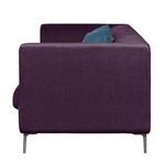 Sofa Sombret (3-Sitzer) Webstoff Webstoff - Aubergine