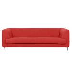 Sofa Sombret (3-Sitzer) Webstoff Webstoff - Karminrot