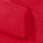 Sofa Sombret (3-Sitzer) Webstoff Rot