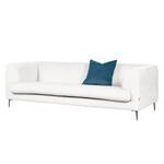 Sofa Sombret (3-Sitzer) Webstoff Schneeweiß