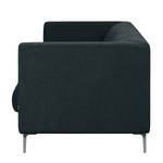 Sofa Sombret (3-Sitzer) Webstoff Schwarz