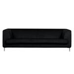 Sofa Sombret (3-Sitzer) Webstoff Schwarz