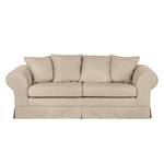 Sofa Summer Romance (3-Sitzer) Webstoff Cappuccino