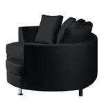 Sofa Sunset (inkl. Hocker) Webstoff Grau-Braun