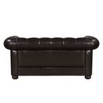 Sofa Taunton (2-Sitzer) Echtleder - Dunkelbraun