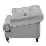 Sofa Thory (2-Sitzer) Samt - Lichtgrau