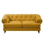 Sofa Thory (2-Sitzer) Samt - Senfgelb