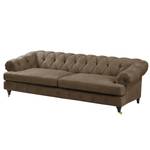 Sofa Thory (3-Sitzer) Antiklederlook - Mittelbraun