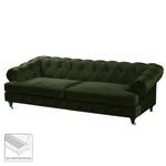 Sofa Thory (3-Sitzer) Samt - Antikgrün