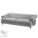 Sofa Thory (3-Sitzer) Samt - Lichtgrau