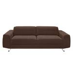 Sofa Tofty (3-Sitzer) Microfaser Braun