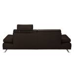 Sofa Toone (2,5-Sitzer) Kunstleder Dunkelbraun