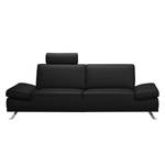 Sofa Toone (3-Sitzer) Kunstleder Kunstleder - Schwarz