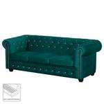 Sofa Torquay I (3-Sitzer) Microfaser Petrol