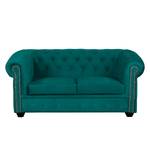 Sofa Torquay II (2-Sitzer) Microfaser Petrol