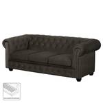 Sofa Torquay II (3-Sitzer) Microfaser Kokosnuss Braun