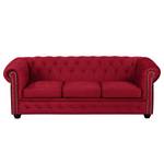 Sofa Torquay II (3-Sitzer) Microfaser Rot