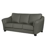 Sofa Toucy (3-Sitzer) Echtleder Echtleder - Anthrazit