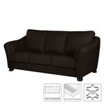 Sofa Toucy (3-Sitzer) Echtleder Echtleder - Dunkelbraun