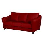 Sofa Toucy (3-Sitzer) Echtleder Rot