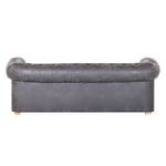 Sofa Upperclass (3-Sitzer) Antiklederlook - Grau