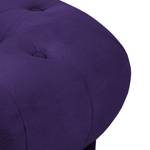 Sofa Upperclass (3-Sitzer) Samt Samtstoff - Violett - Ohne Kissen